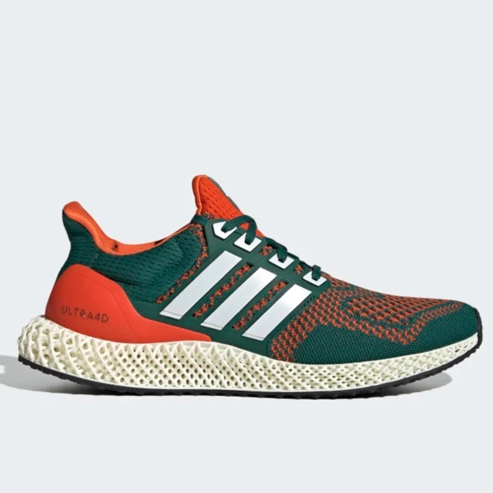 adidas Ultra4D Miami Hurricanes - Picture 1 of 12